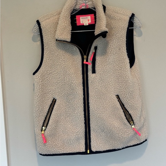 J. Crew Other - J. Crew Cozy Sherpa Kids Vest - Cream
